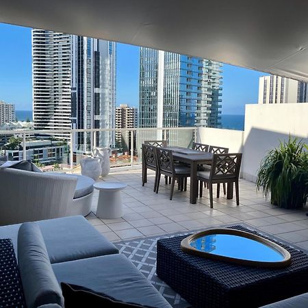 شقة Private Sky Terrace Classic Penthouse 2 Car Parks غولد كوست المظهر الخارجي الصورة